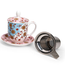Заредете изображение във визуализатора на галерията – Чаша за чай с цедка Ava 380 мл
