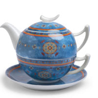 Kомплект за чай от фин костен порцелан Agadir 3 части