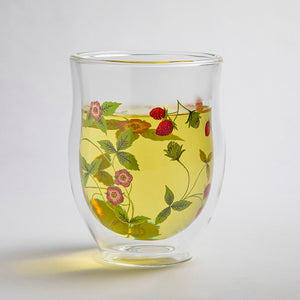 Стъклена двустенна чаша "Mirella" 350мл.