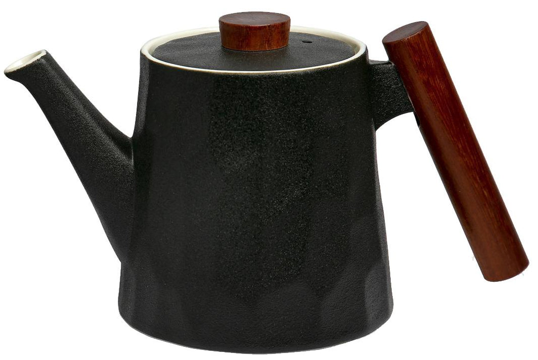 Порцеланов чайник Blanca 1.2л. черен