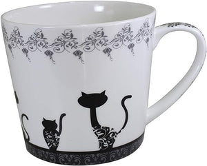 Чаша за чай Черна котка 400 мл