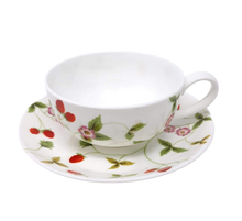 Заредете изображение във визуализатора на галерията – Чаша за чай с чинийка Mirella 180мл
