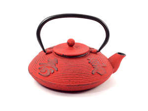 Чугунен чайник “Tianjin” червен, 800мл.