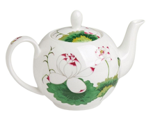 Заредете изображение във визуализатора на галерията – Порцеланова кана за чай Lotus 400мл
