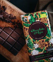 Заредете изображение във визуализатора на галерията – Органичен шоколад с кафе, 55% какао, веган, Chocolate and Love
