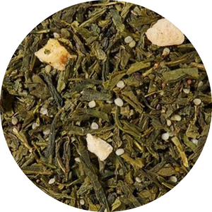 Зелен чай Деликатна праскова (конопена праскова) овкусен
