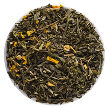 Заредете изображение във визуализатора на галерията – Зелен ароматизиран чай с “Джинджифил”
