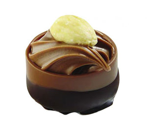 ICKX Belgian Chocolatier RONDELETTE Hazelnut praline+toasted almond EP000264-50гр
