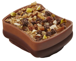 ICKX Belgian Chocolatier SALT’N NUTS Salted almond praline + mixed nuts EP005678 -50гр