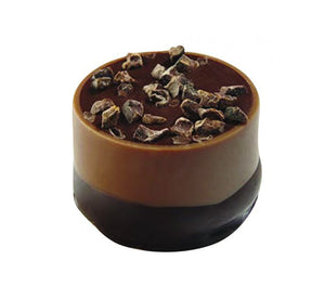 ICKX Belgian Chocolatier MOUSSE AU CHOCOLAT Dark chocolate mousse + cocoa nibs EP000720-50гр