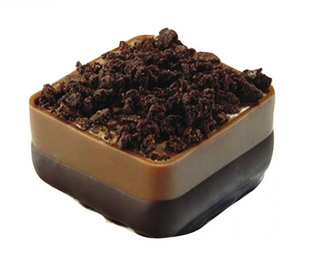 ICKX Belgian Chocolatier Chocolate creme + brownie crumbs EP000721 -50гр