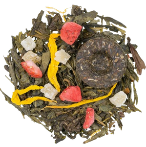 Зелен ароматизиран чай “ Осемте чудеса на Шаолин”