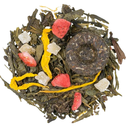 Зелен ароматизиран чай “ Осемте чудеса на Шаолин”