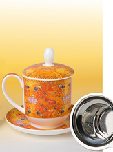 Заредете изображение във визуализатора на галерията – Чаша за чай с цедка Tami 380ml
