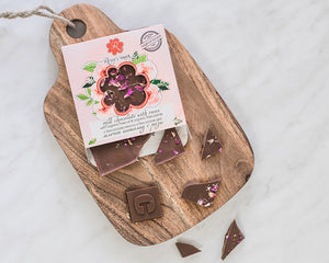 Rosey's Mark Млечен шоколад с рози 80гр