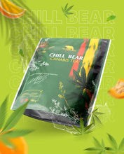Заредете изображение във визуализатора на галерията – Chill Bear Canabis Tea за намаляване на стреса- насипен чай 160гр.
