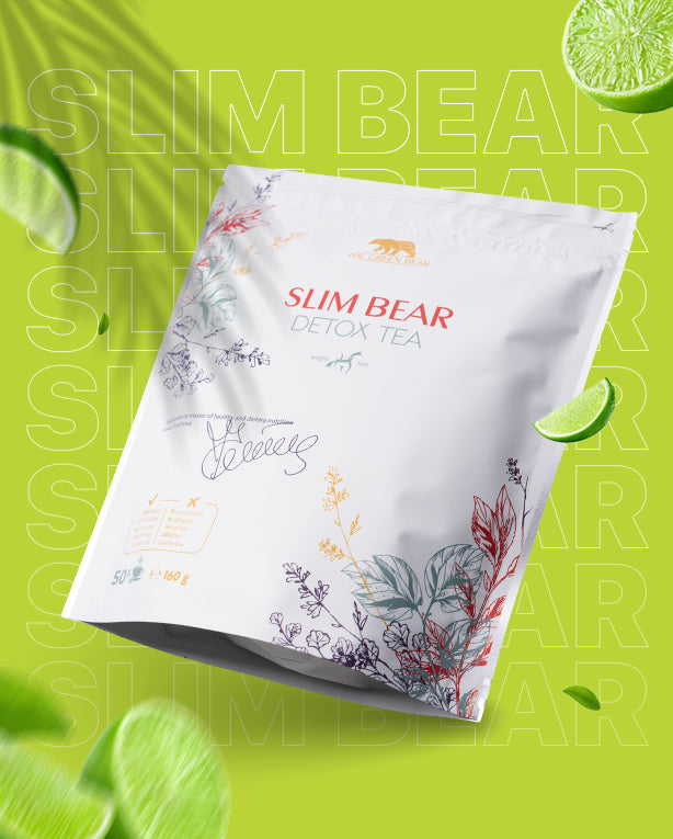 Slim Bear Detox Tea детоксикиращ насипен чай 160гр
